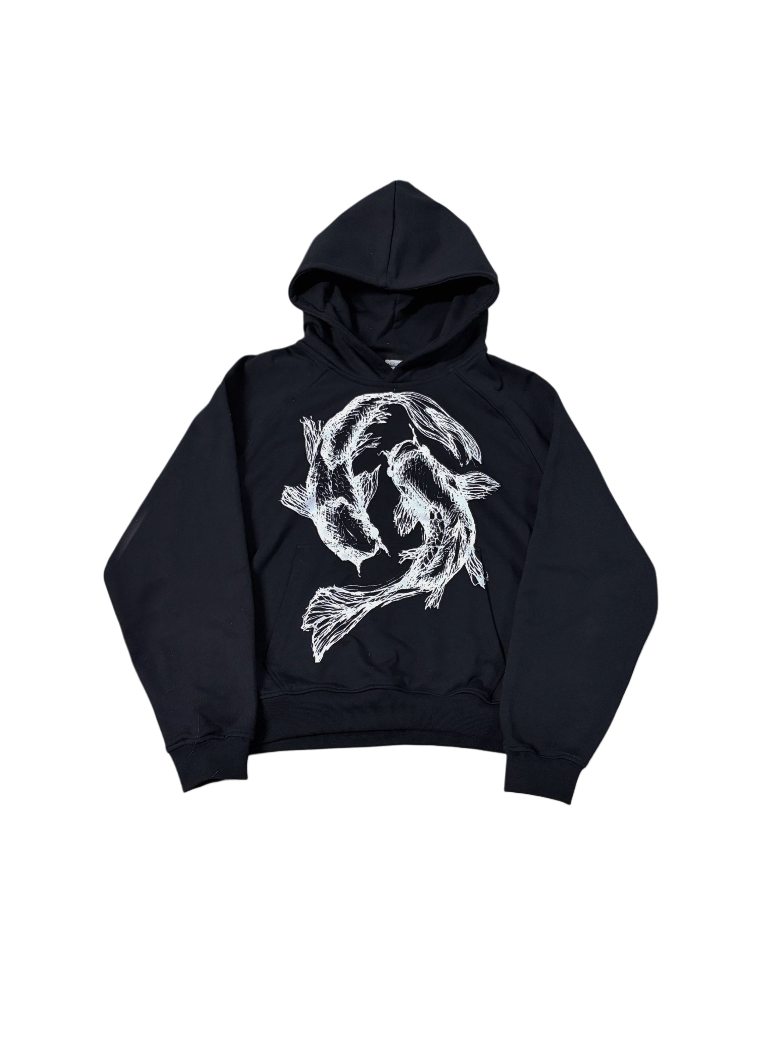 Black Koi Fish Hoodie – Basura