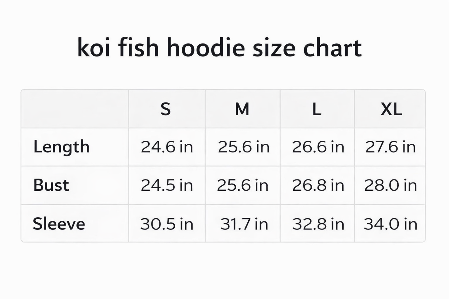 Black Koi Fish Hoodie