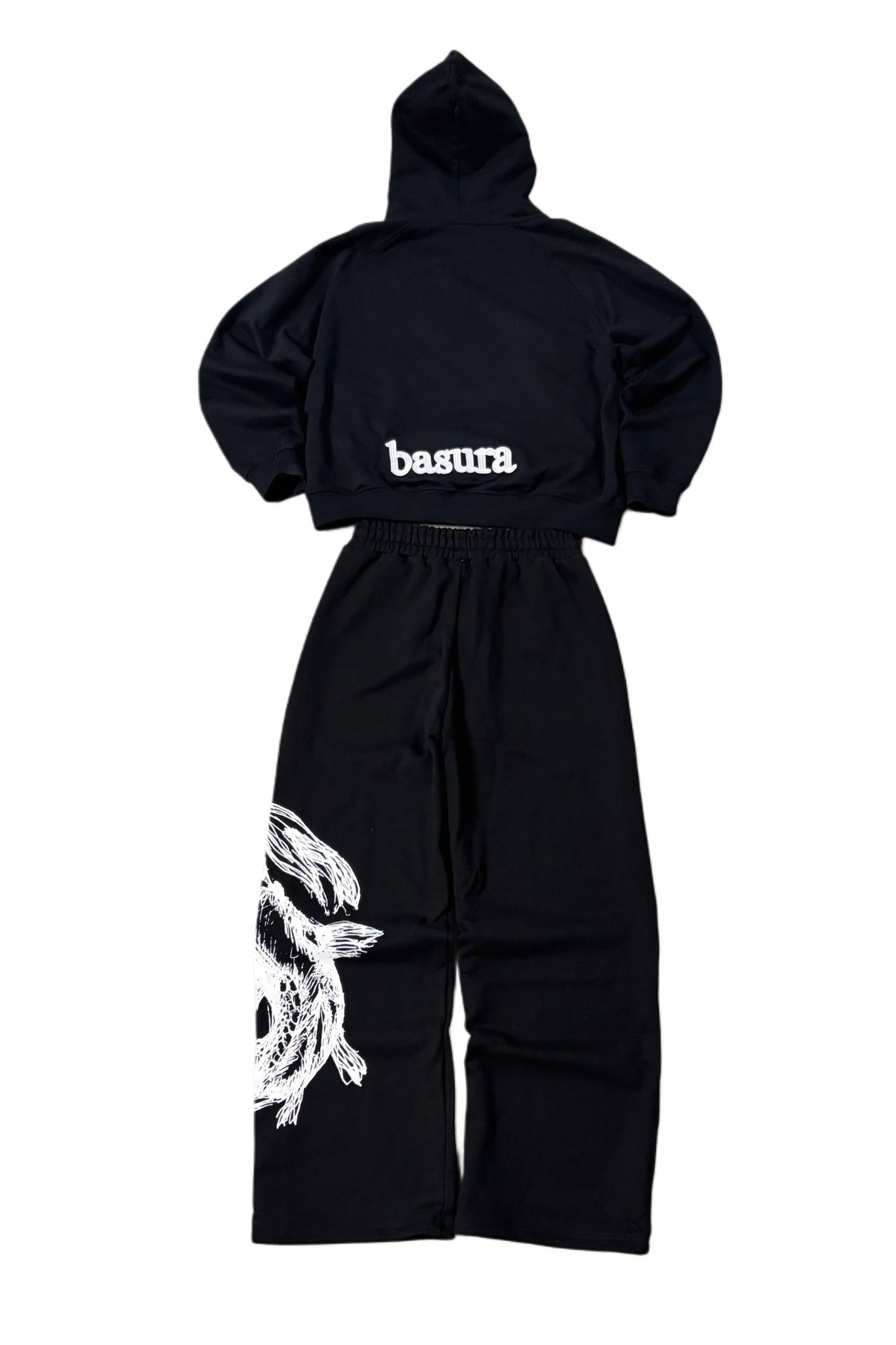 Black Koi Fish Sweatsuit