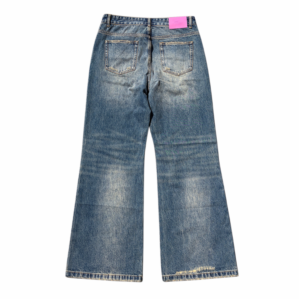 Repaired Bootcut Denim