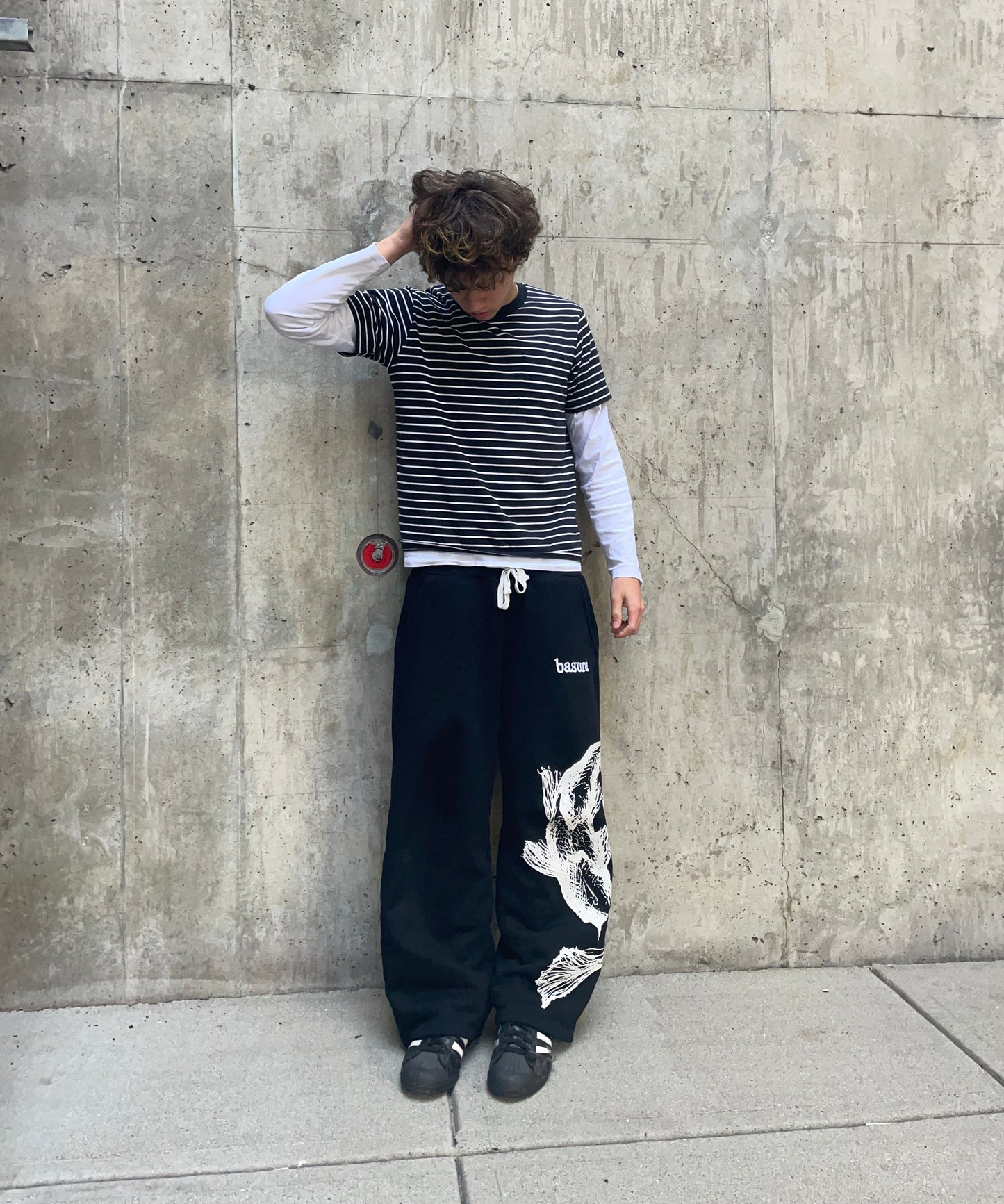 Black Koi Fish Sweatpants