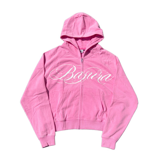 Pink Summer Zip Up