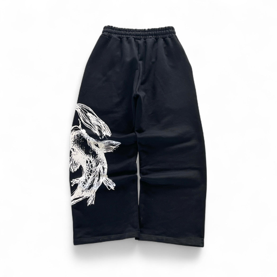Black Koi Fish Sweatpants