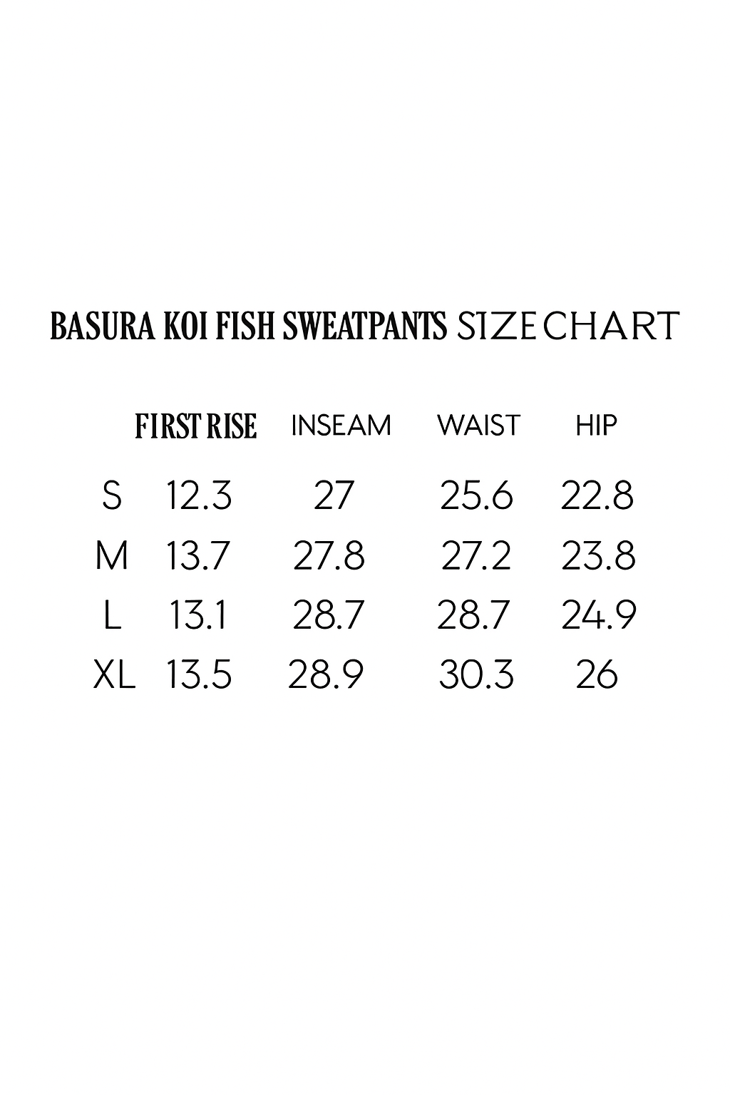 Black Koi Fish Sweatpants