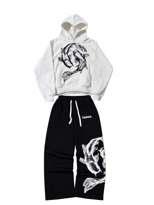 Yin Yang Koi Fish Sweatsuit